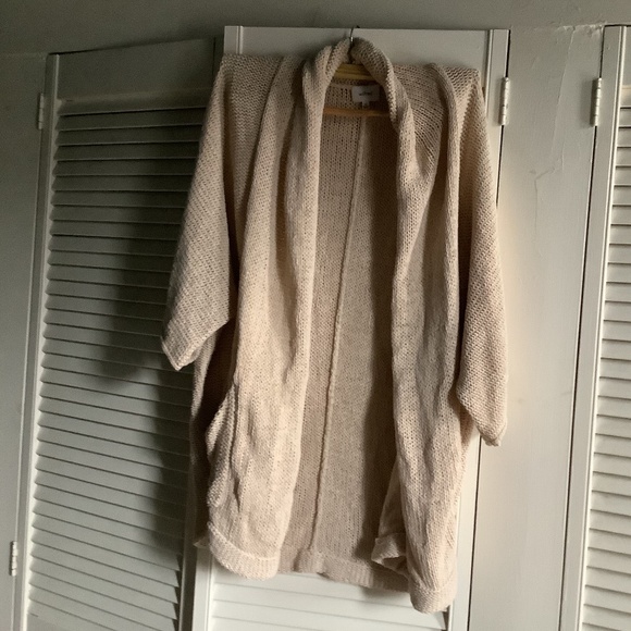 Wilfred cotton blend sweater, cream, xs - Picture 1 of 7